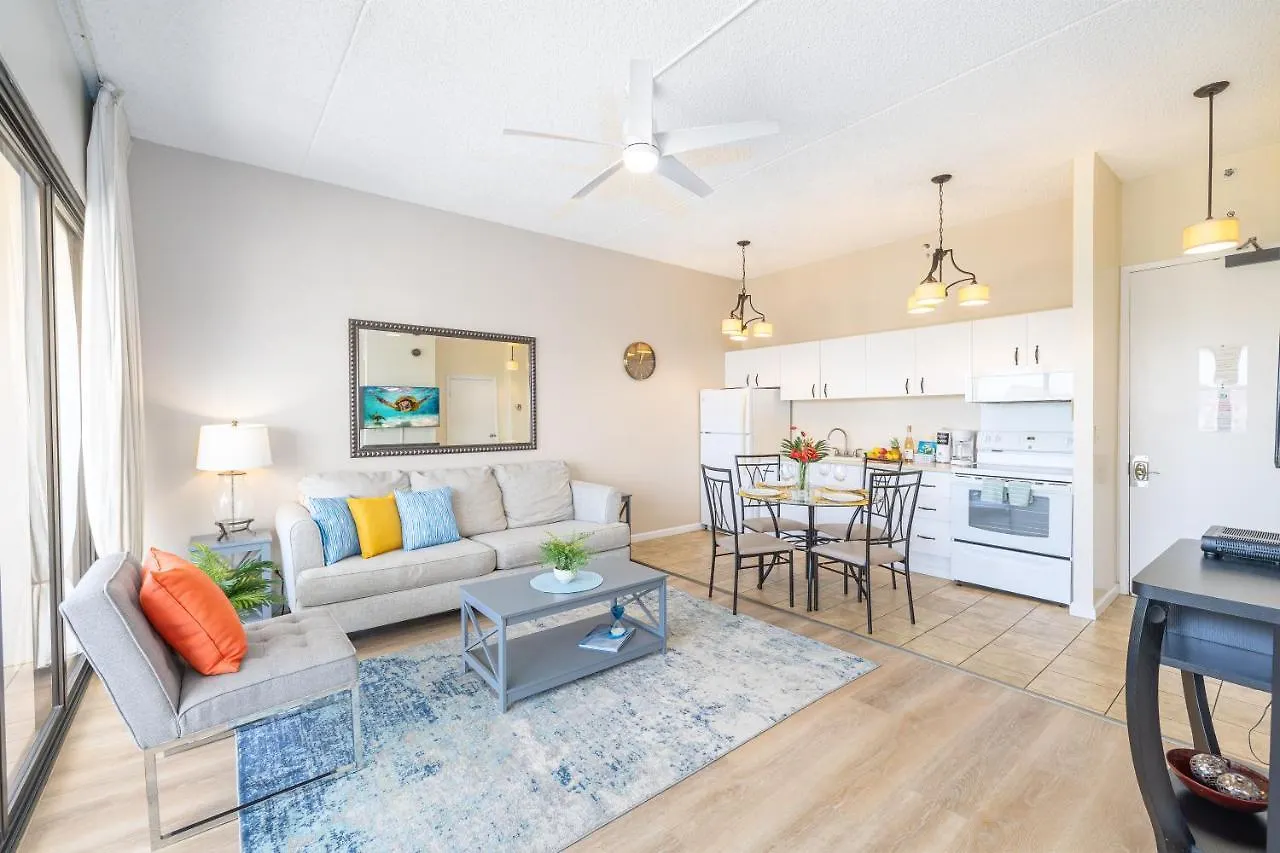 Ocean View Oasis With Free Parking, A Waikiki Gem! Apartment Honolulu