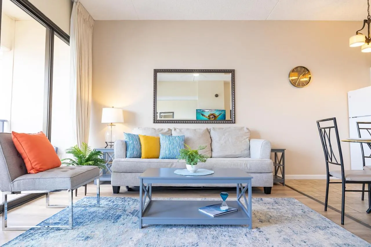 Ocean View Oasis With Free Parking, A Waikiki Gem! Apartment Honolulu