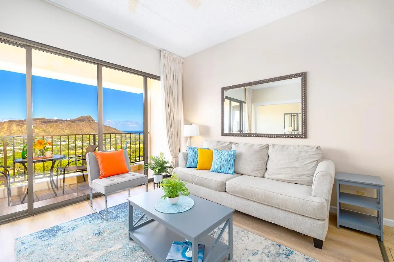 Ocean View Oasis With Free Parking, A Waikiki Gem! Apartment Honolulu United States