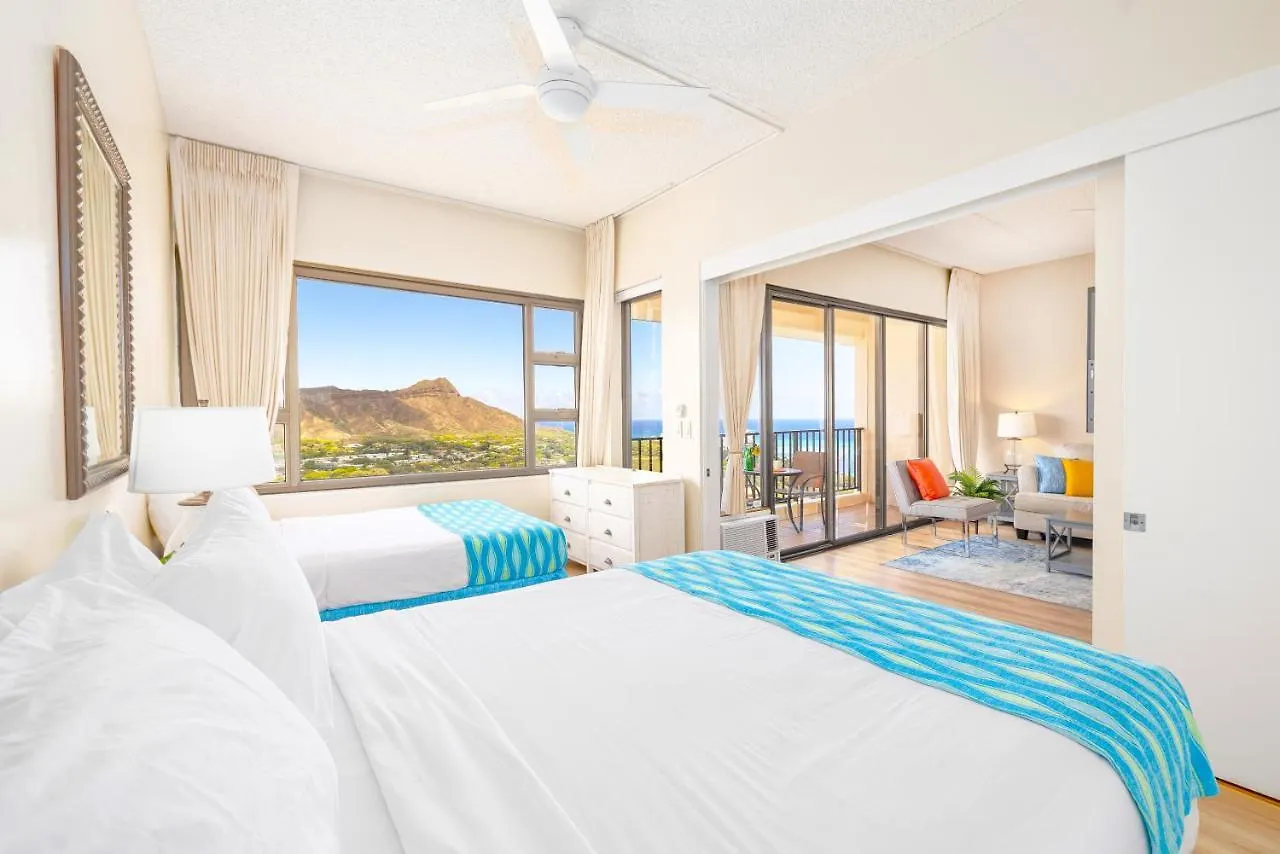 Ocean View Oasis With Free Parking, A Waikiki Gem! Apartment Honolulu