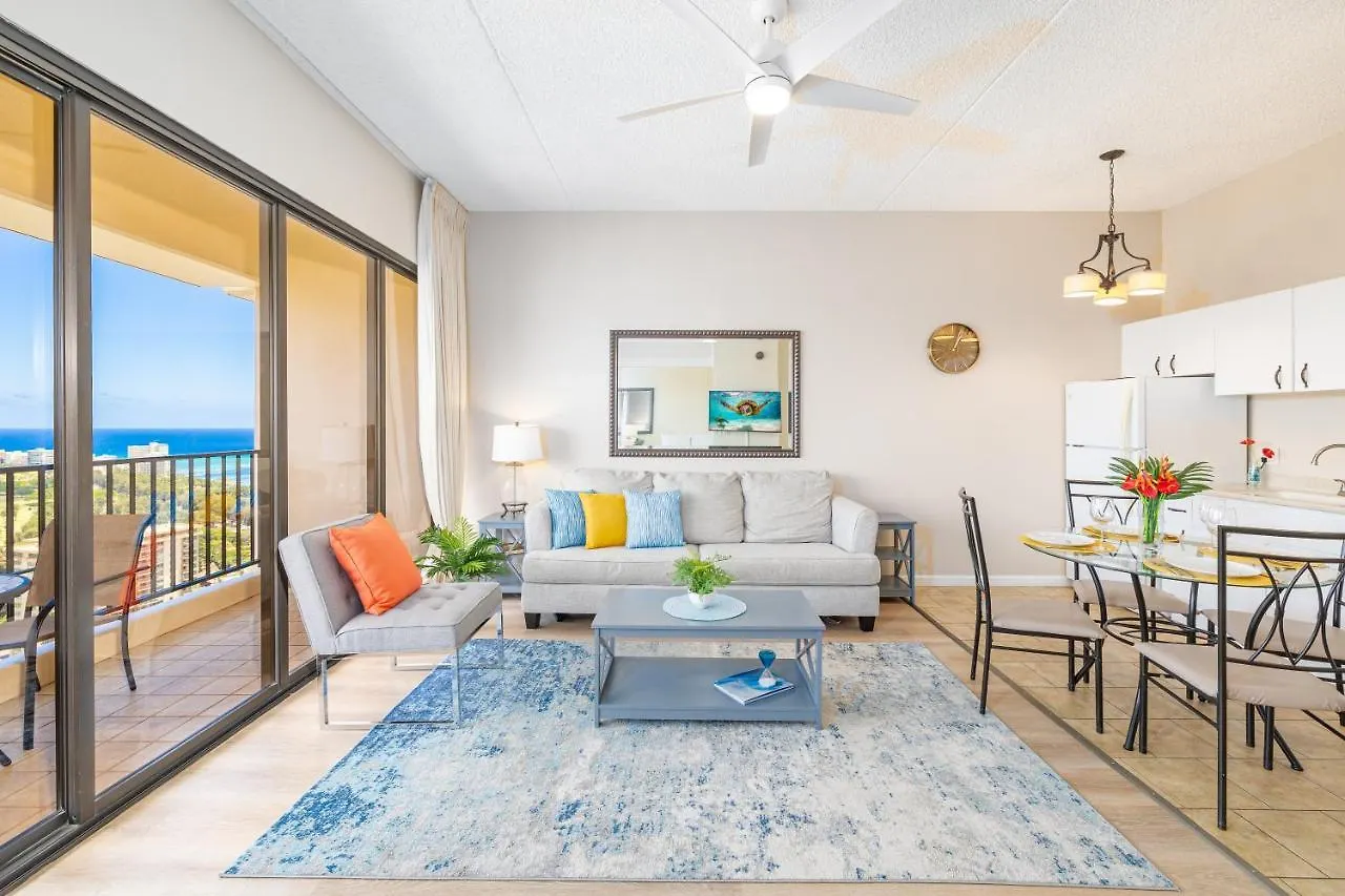 Ocean View Oasis With Free Parking, A Waikiki Gem! Apartment Honolulu