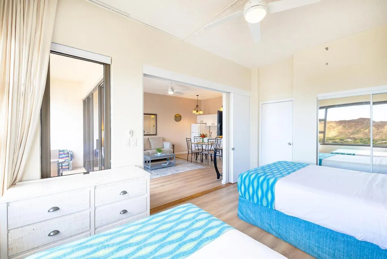 Ocean View Oasis With Free Parking, A Waikiki Gem! Apartment Honolulu United States